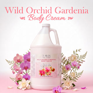 LAVIS - Wild Orchid Gardenia - Body Cream - 1 gallon
