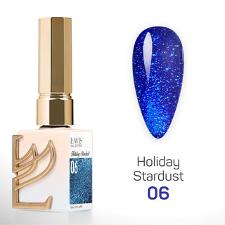 LAVIS Glitter 06 - Gel Polish 0.5 oz - Holiday Stardust Collection