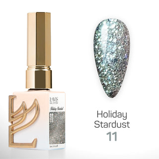 LAVIS Glitter 11 - Gel Polish 0.5 oz - Holiday Stardust Collection