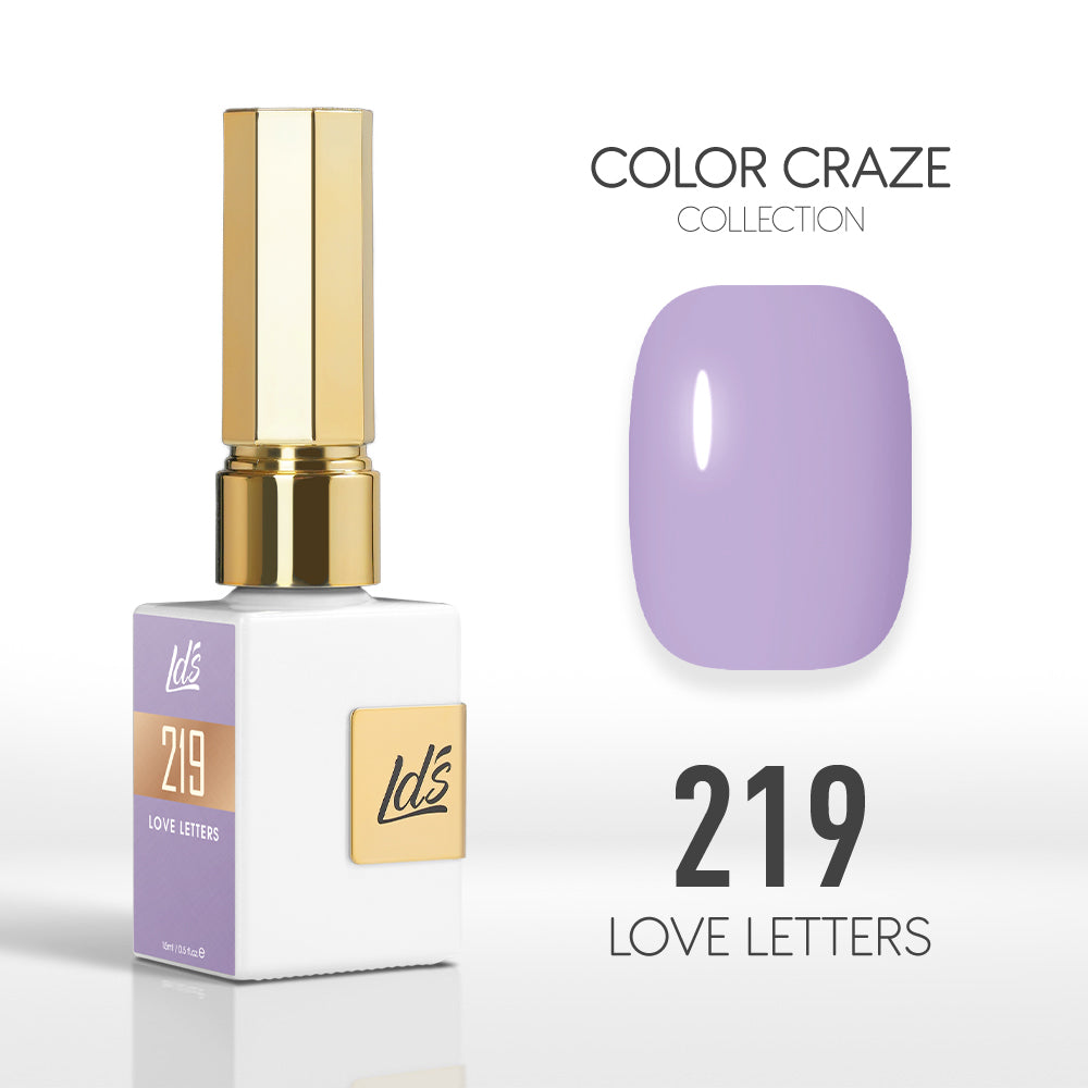 LDS Color Craze Collection - 219 Love Letters - Gel Polish 0.5oz