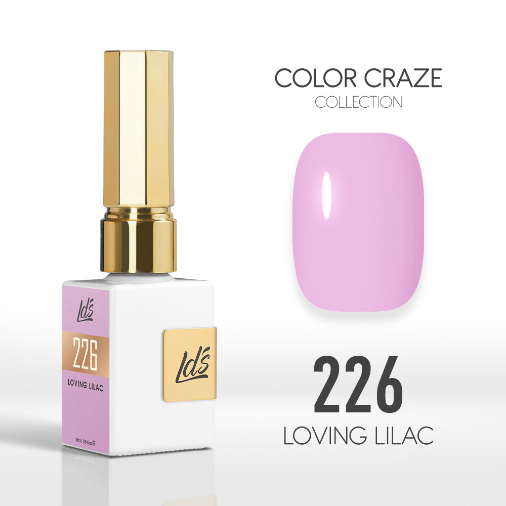 LDS Color Craze Collection - 226 Loving Lilac - Gel Polish 0.5oz