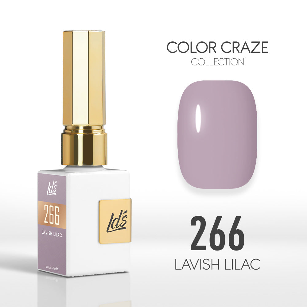 LDS Color Craze Collection - 266 Lavish Lilac - Gel Polish 0.5oz