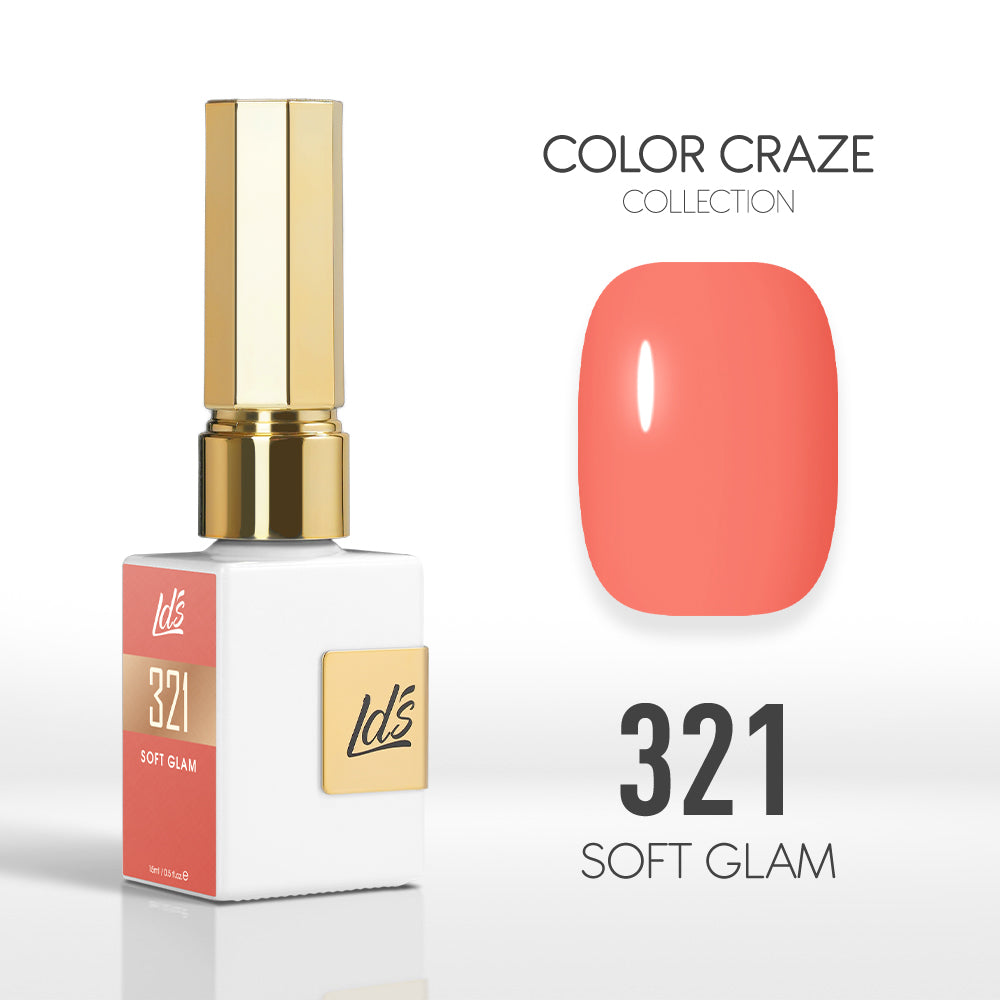 LDS Color Craze Collection - 321 Soft Glam - Gel Polish 0.5oz