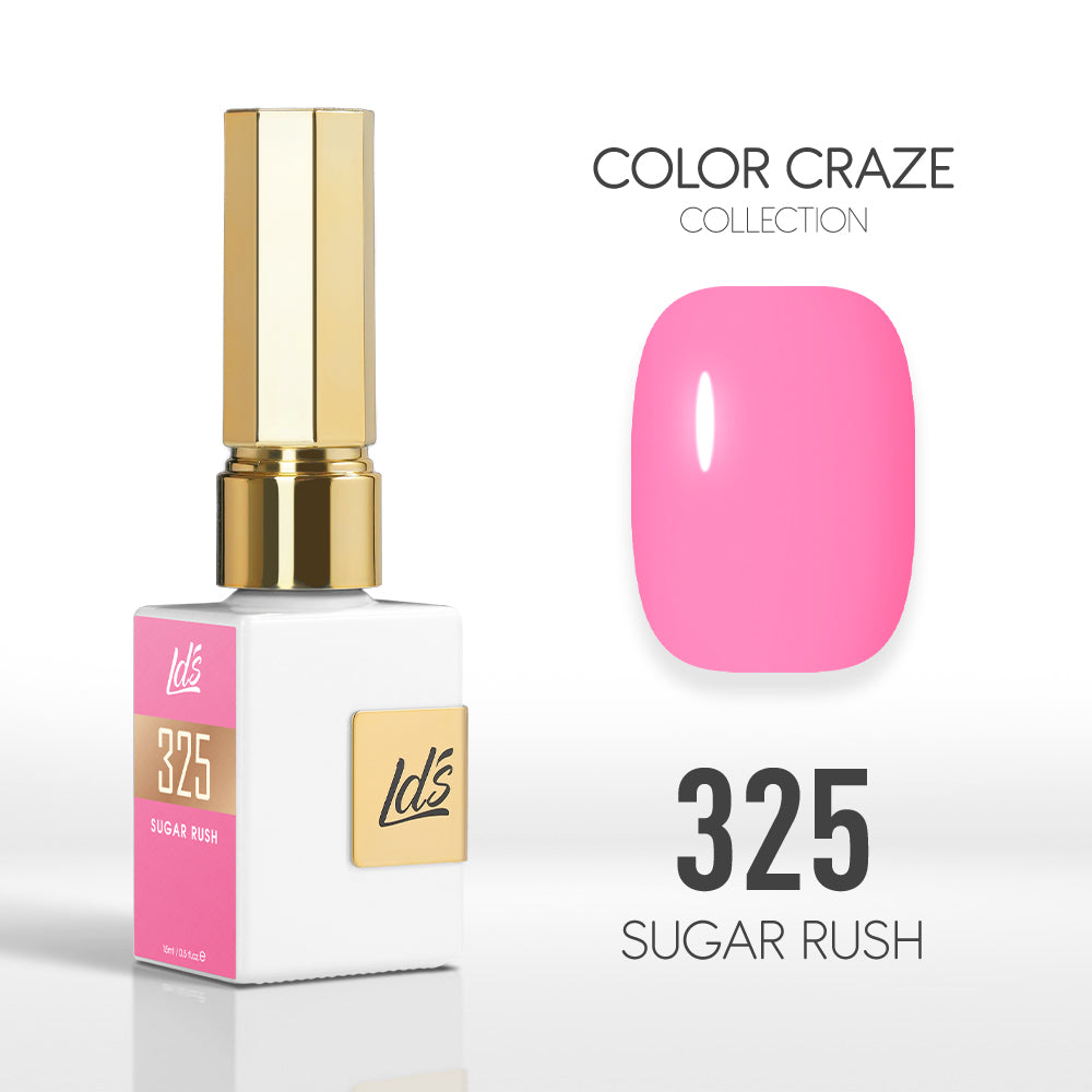 LDS Color Craze Collection - 325 Sugar Rush - Gel Polish 0.5oz