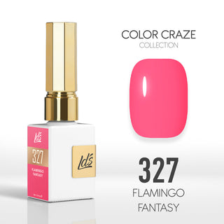 LDS Color Craze Collection - 327 Flamingo Fantasy - Gel Polish 0.5oz