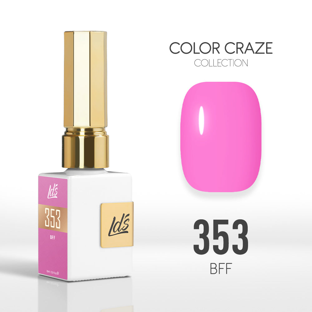 LDS Color Craze Collection - 353 BFF - Gel Polish 0.5oz