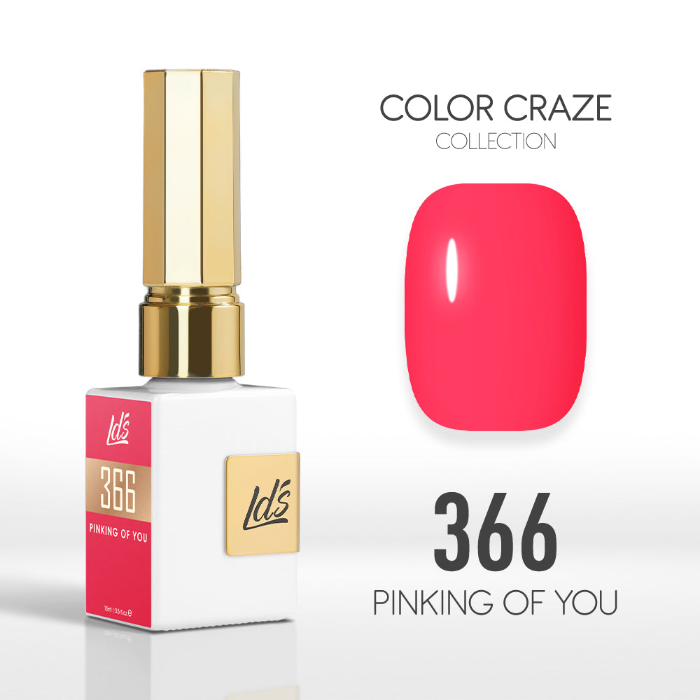 LDS Color Craze Collection - 366 Pinking of You - Gel Polish 0.5oz