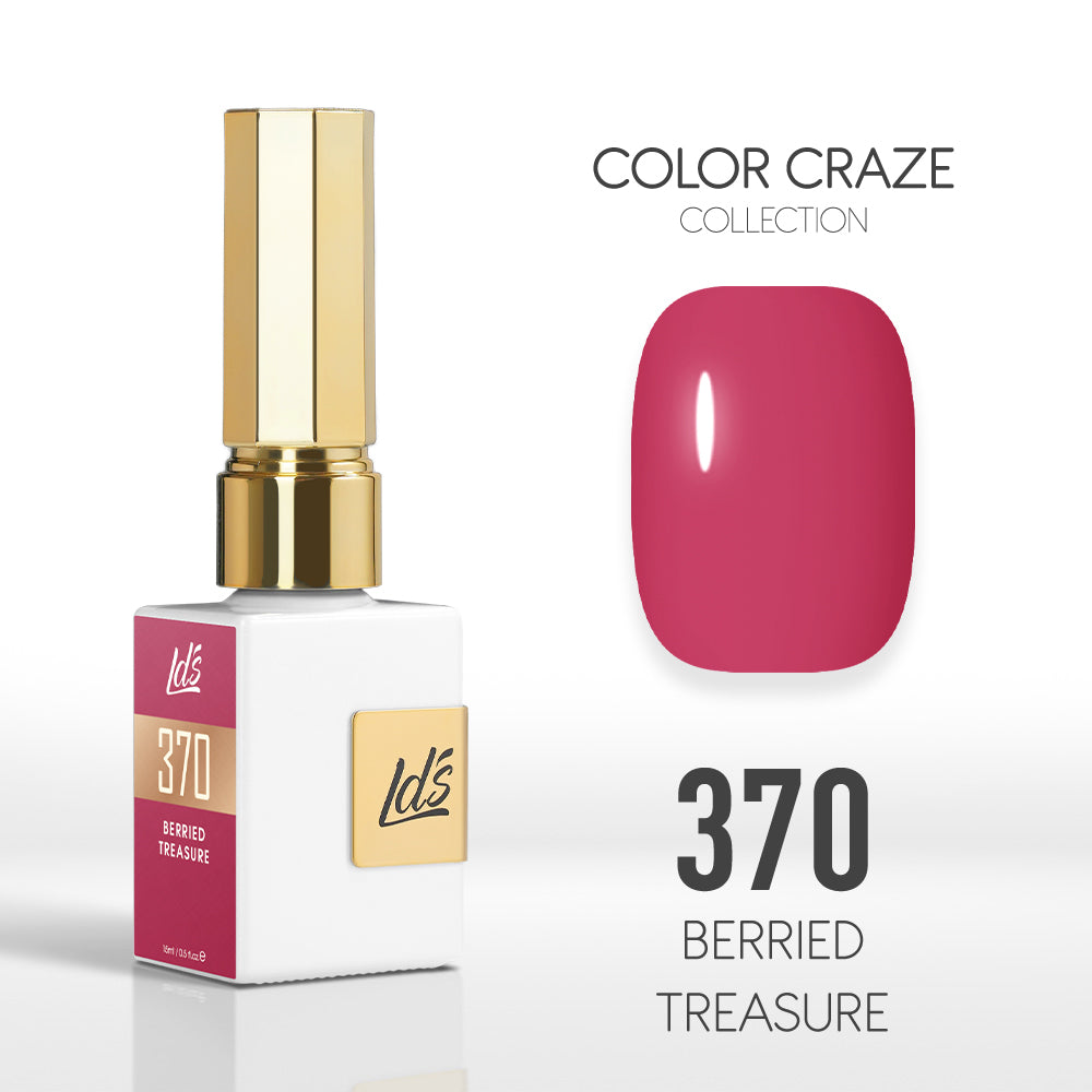 LDS Color Craze Collection - 370 Berried Treasure - Gel Polish 0.5oz