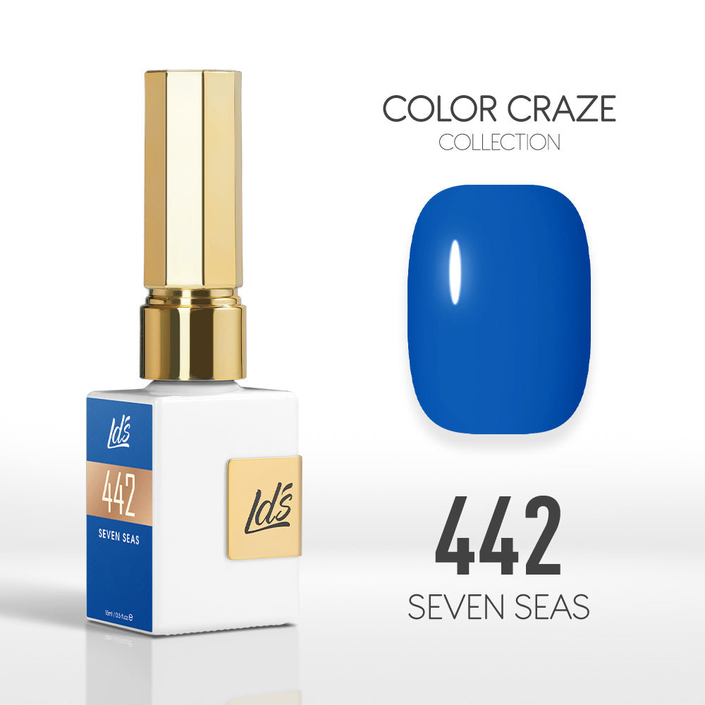 LDS Color Craze Collection - 442 Seven Seas - Gel Polish 0.5oz
