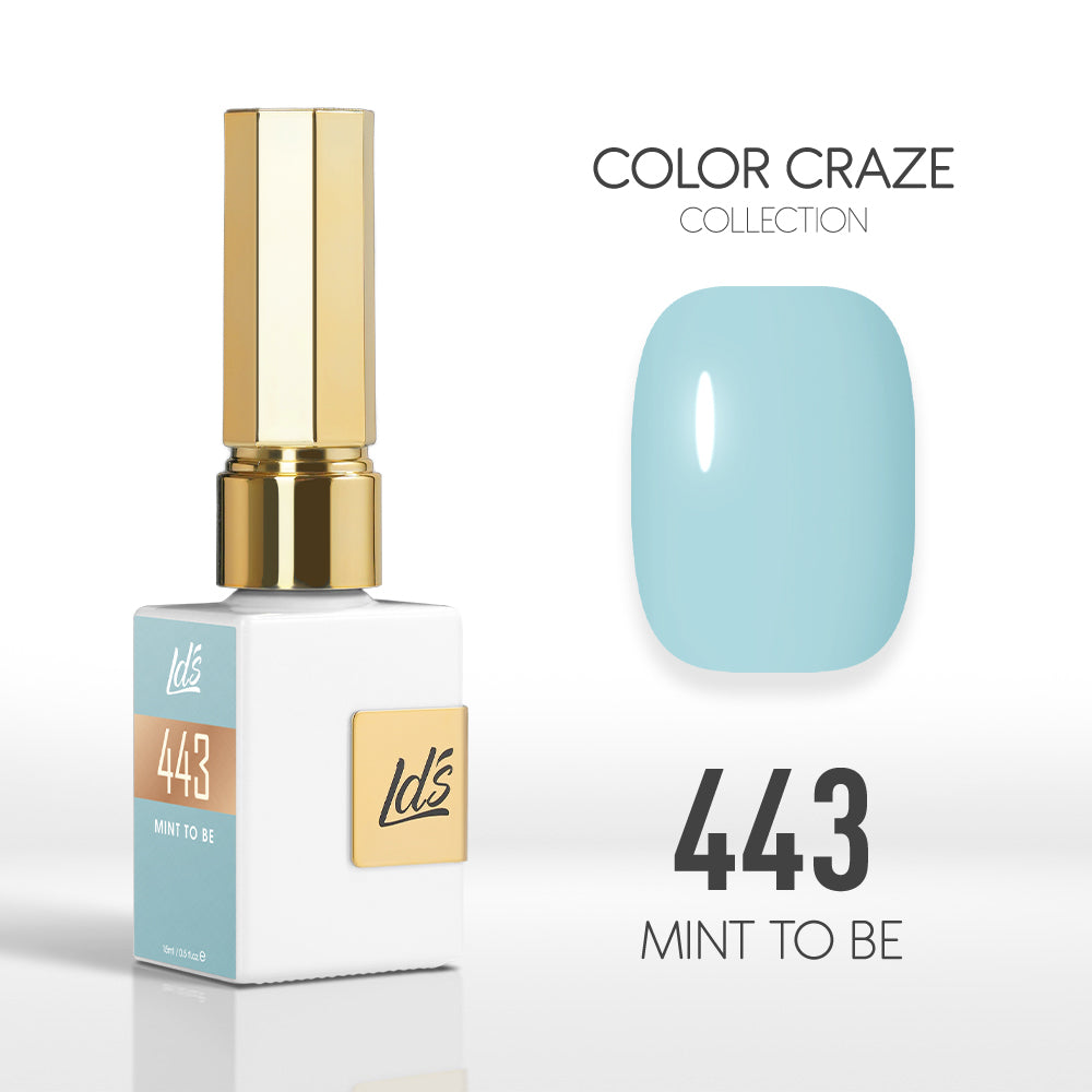 LDS Color Craze Collection - 443 Mint To Be - Gel Polish 0.5oz