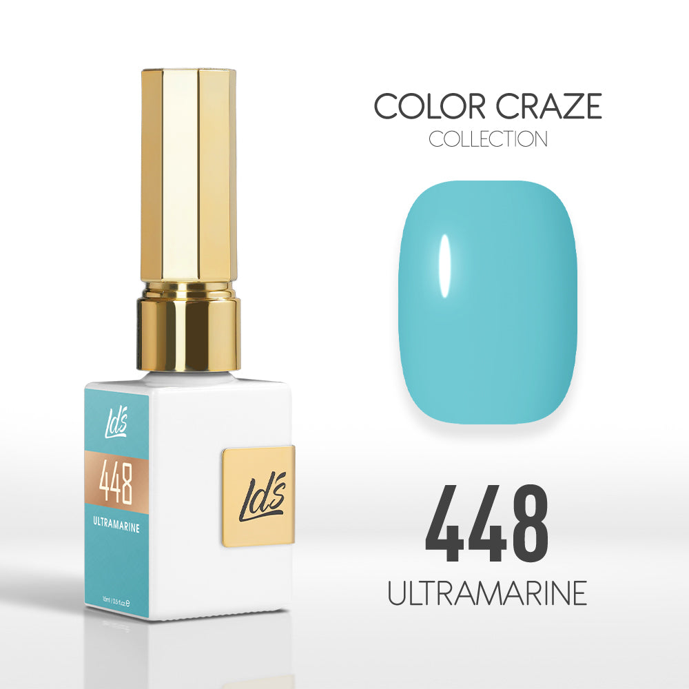 LDS Color Craze Collection - 448 Ultramarine - Gel Polish 0.5oz