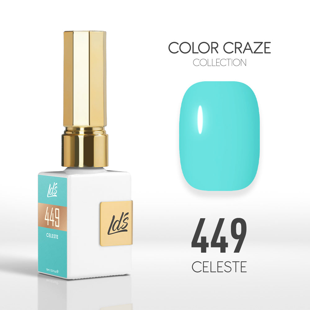 LDS Color Craze Collection - 449 Celeste - Gel Polish 0.5oz