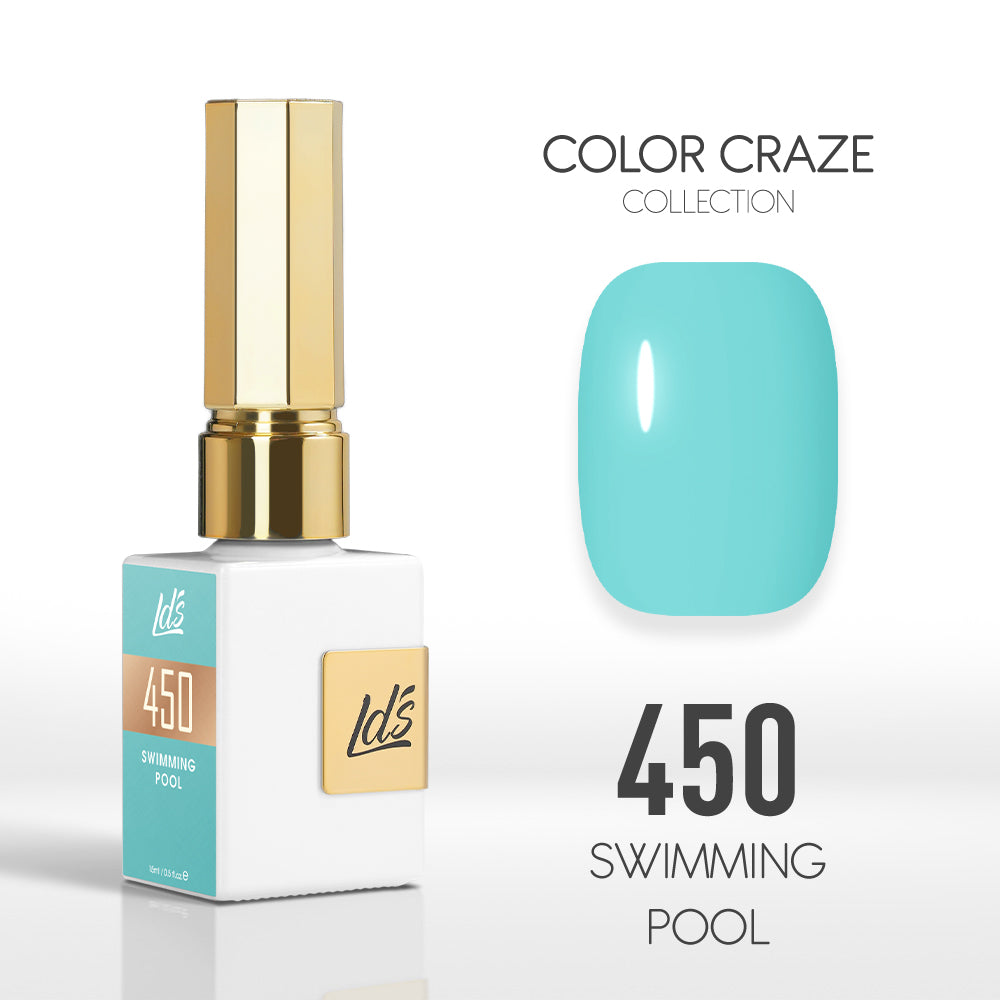 LDS Color Craze Collection - 450 Swimming Pool - Gel Polish 0.5oz
