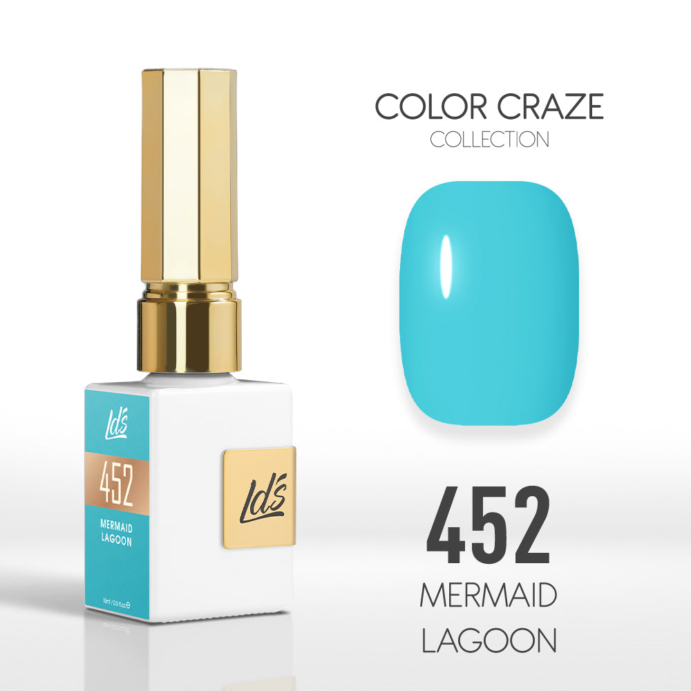 LDS Color Craze Collection - 452 Mermaid Lagoon - Gel Polish 0.5oz