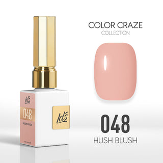LDS Color Craze Collection - 048 Hush Blush - Gel Polish 0.5oz