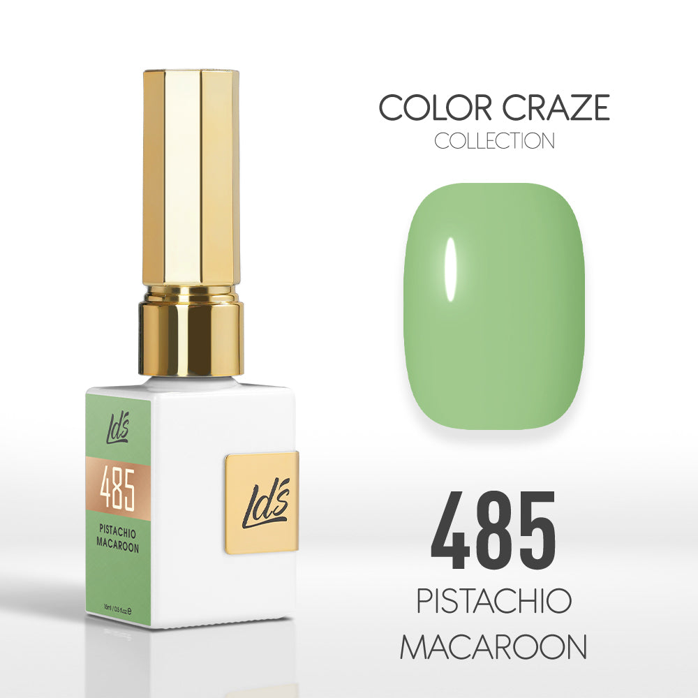 LDS Color Craze Collection - 485 Pistachio Macaroon - Gel Polish 0.5oz