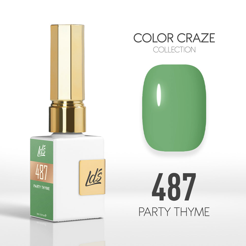 LDS Color Craze Collection - 487 Party Thyme - Gel Polish 0.5oz