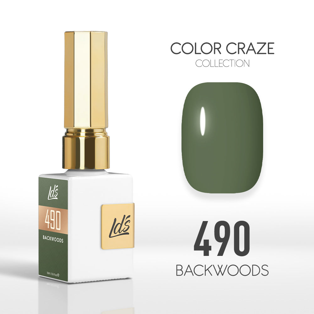 LDS Color Craze Collection - 490 Backwoods - Gel Polish 0.5oz