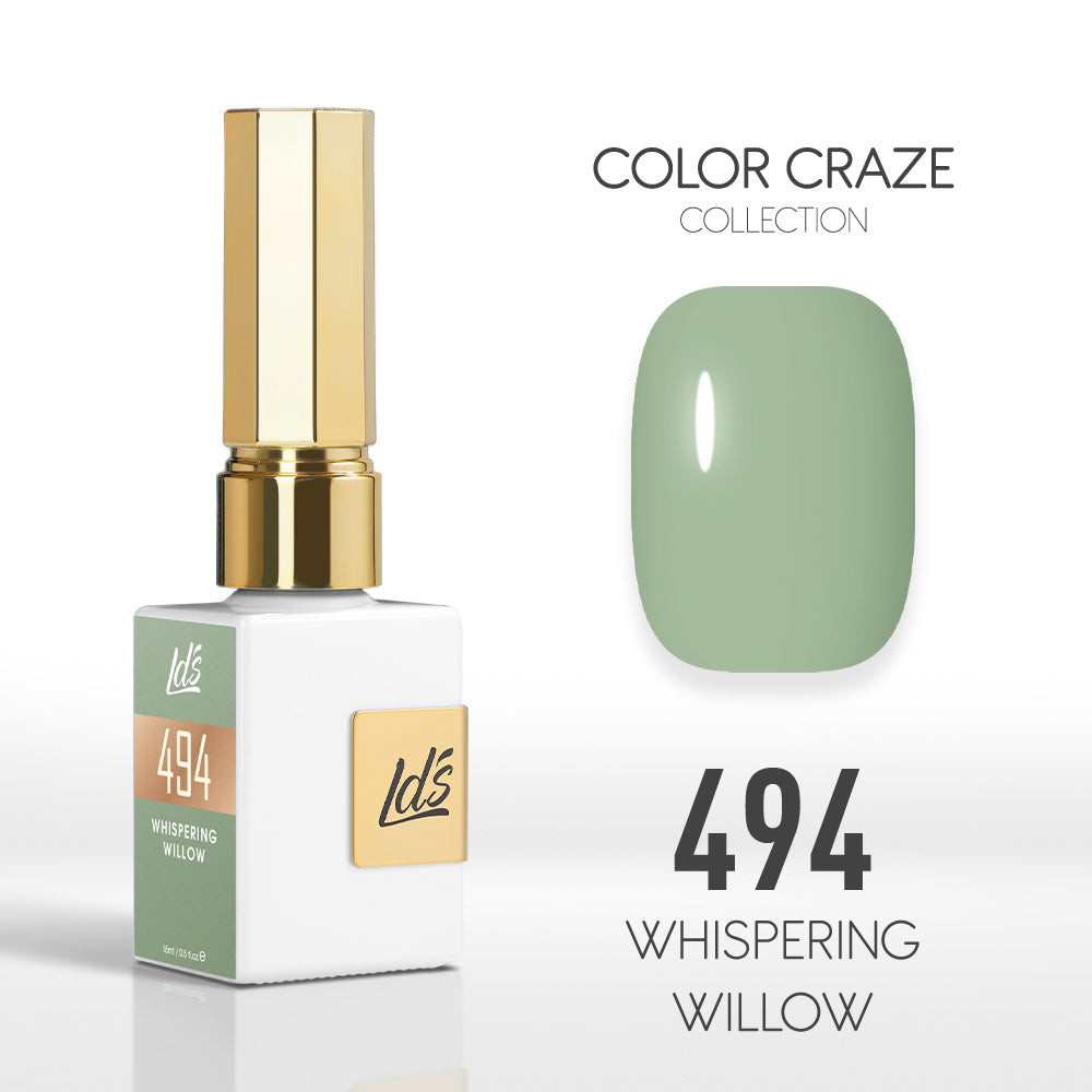 LDS Color Craze Collection - 494 Whispering Willow - Gel Polish 0.5oz