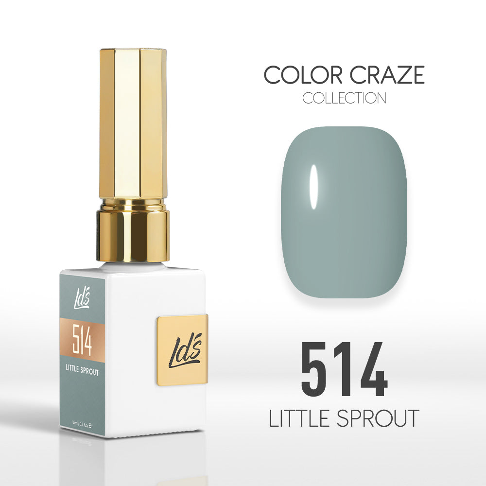 LDS Color Craze Collection - 514 Little Sprout - Gel Polish 0.5oz