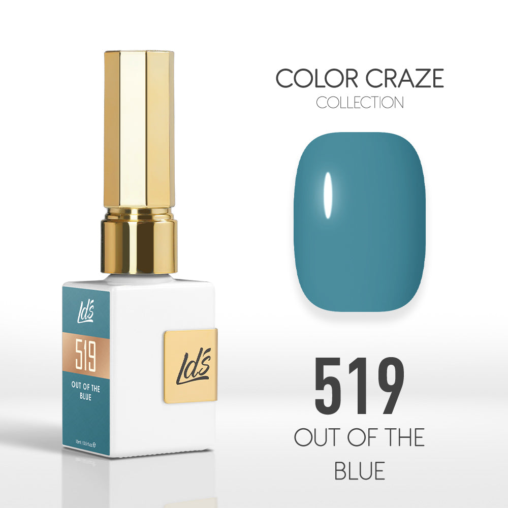 LDS Color Craze Collection - 519 Out of the Blue - Gel Polish 0.5oz