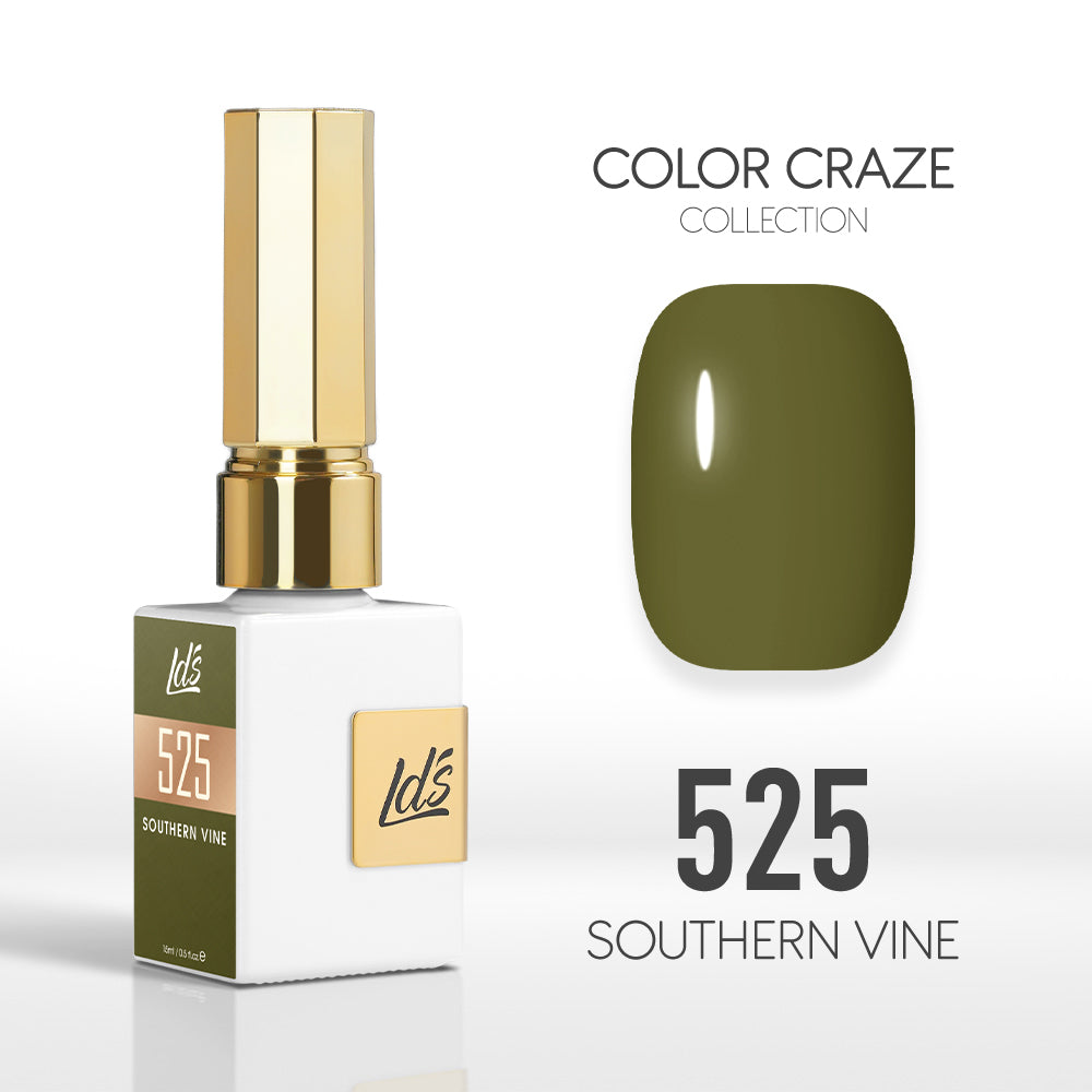 LDS Color Craze Collection - 525 Southern Vine - Gel Polish 0.5oz