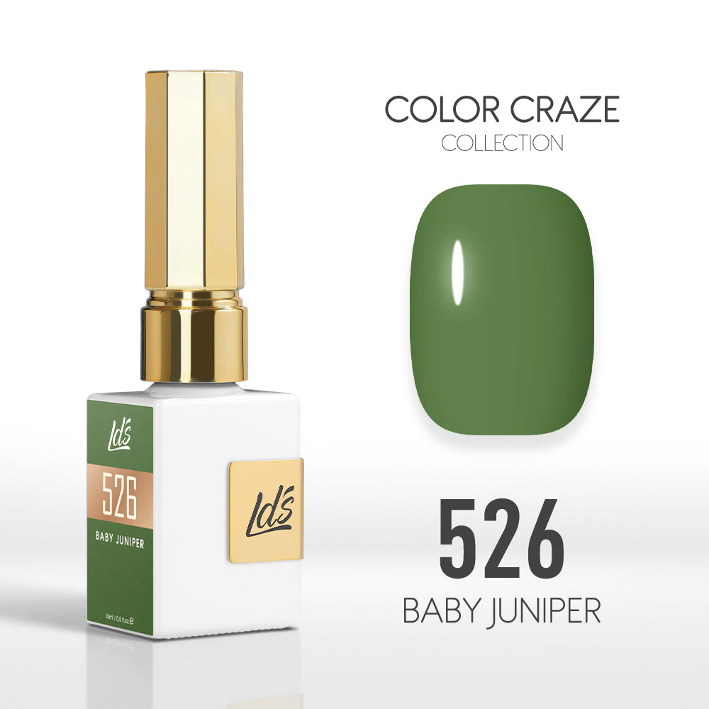 LDS Color Craze Collection - 526 Baby Juniper - Gel Polish 0.5oz