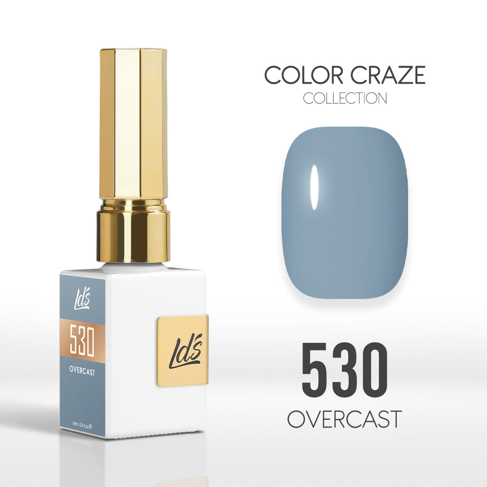 LDS Color Craze Collection - 530 Overcast - Gel Polish 0.5oz