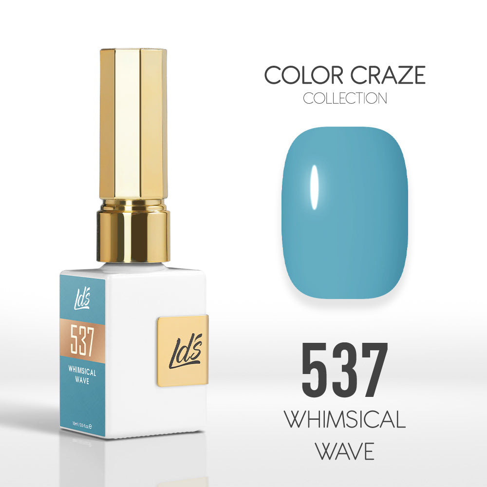 LDS Color Craze Collection - 537 Whimsical Wave - Gel Polish 0.5oz
