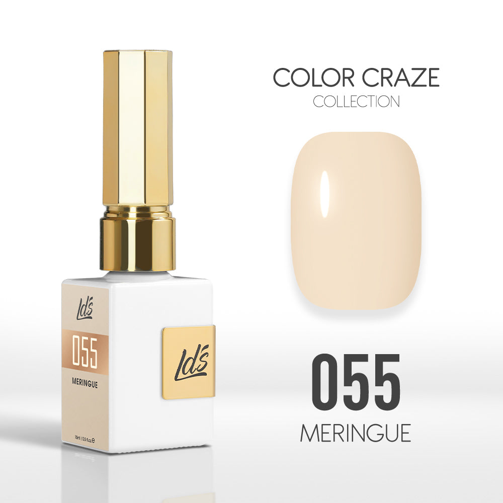 LDS Color Craze Collection - 055 Meringue - Gel Polish 0.5oz