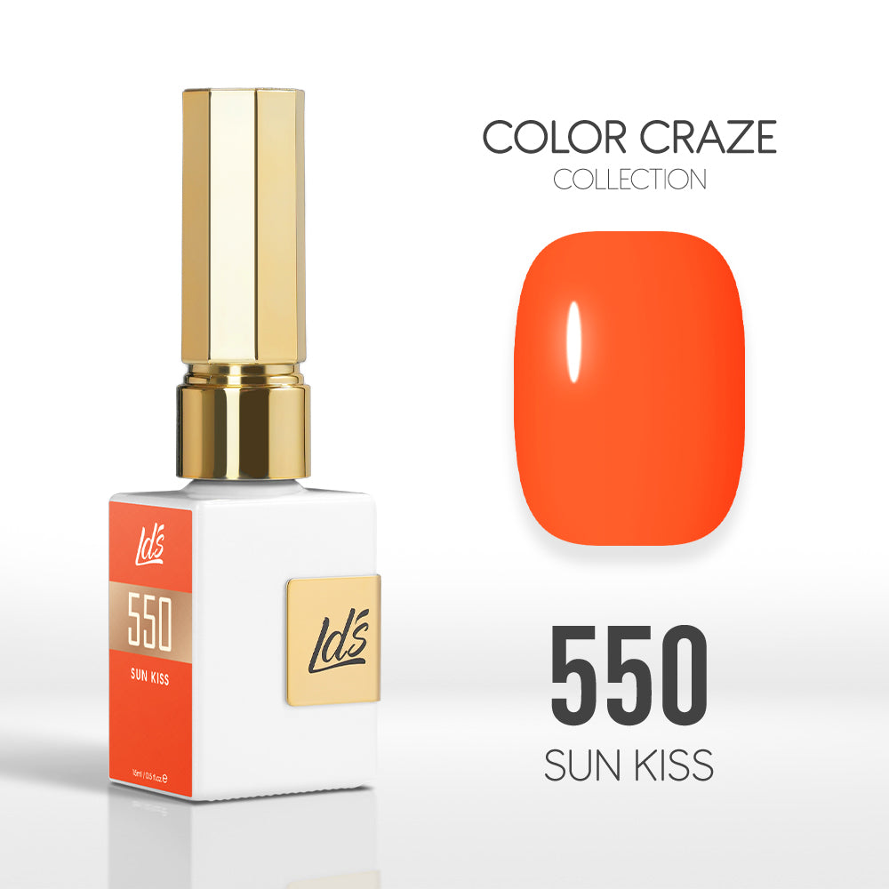 LDS Color Craze Collection - 550 Sun Kiss - Gel Polish 0.5oz