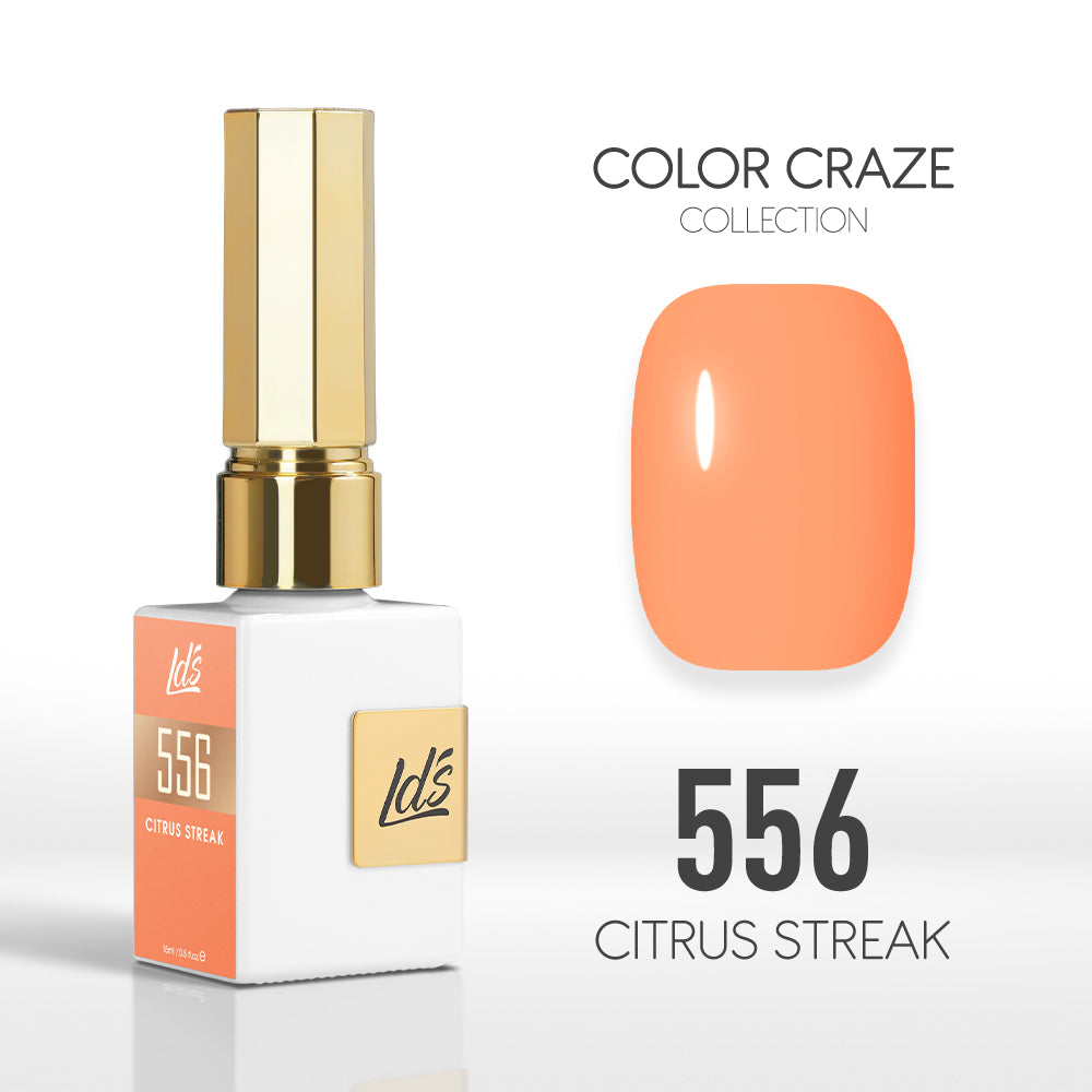 LDS Color Craze Collection - 556 Citrus Streak - Gel Polish 0.5oz