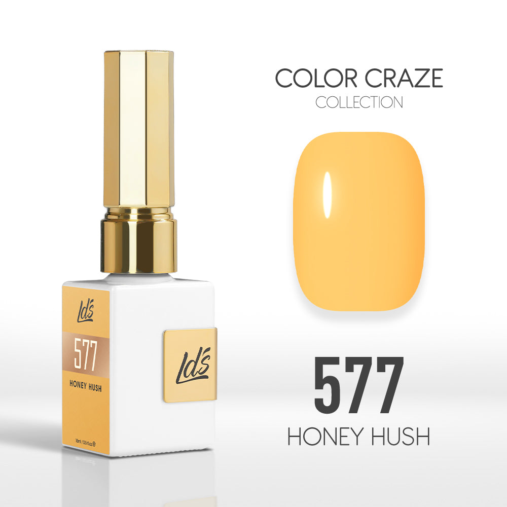 LDS Color Craze Collection - 577 Honey Hush - Gel Polish 0.5oz