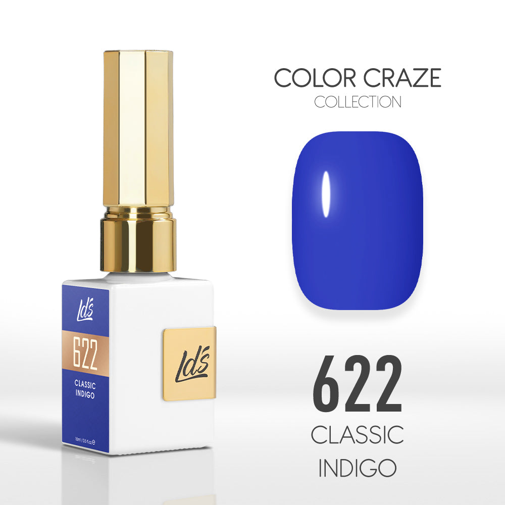 LDS Color Craze Collection - 622 Classic Indigo - Gel Polish 0.5oz