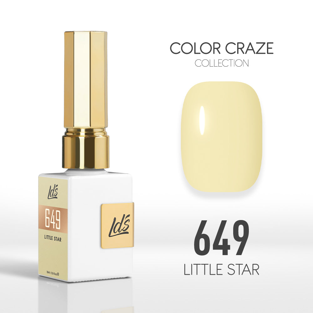 LDS Color Craze Collection - 649 Little Star - Gel Polish 0.5oz