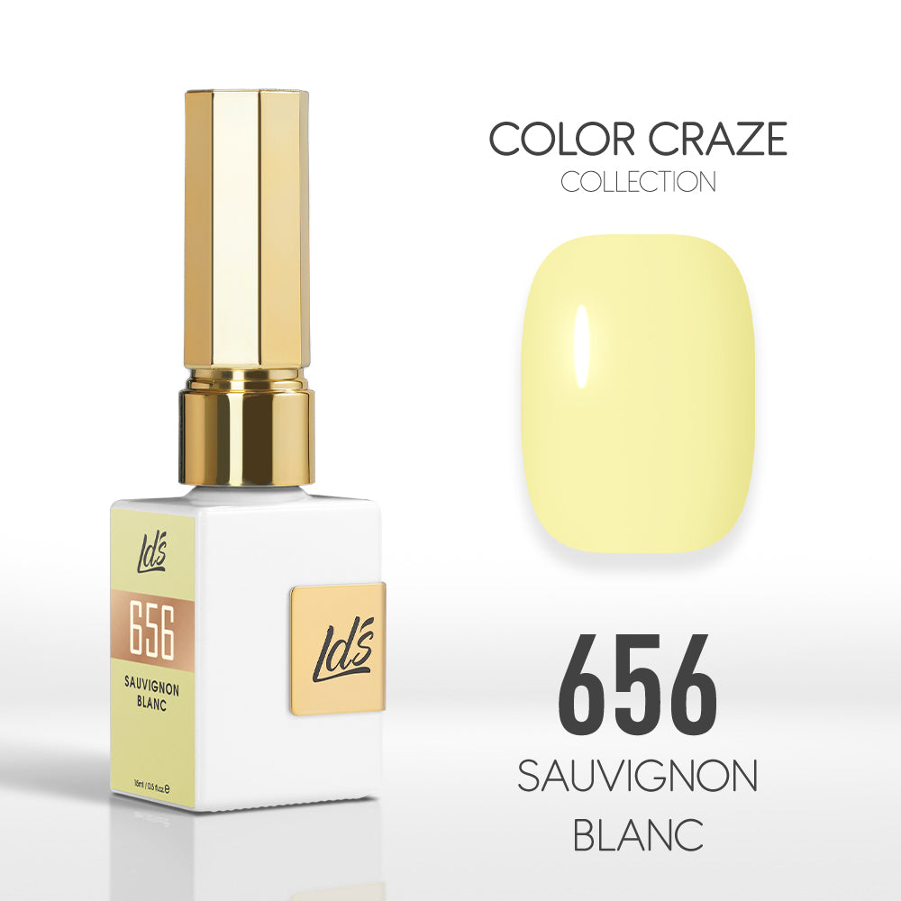 LDS Color Craze Collection - 656 Sauvignon Blanc - Gel Polish 0.5oz