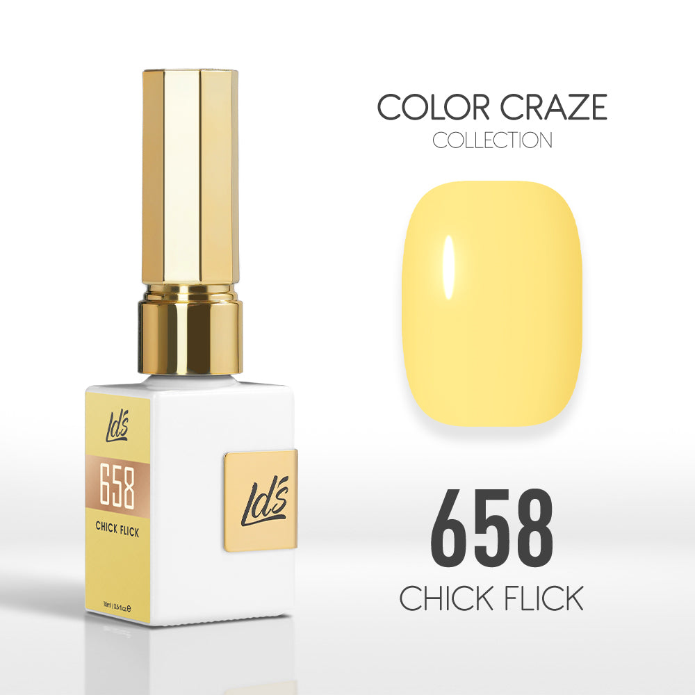 LDS Color Craze Collection - 658 Chick Flick - Gel Polish 0.5oz