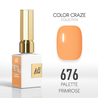 LDS Color Craze Collection - 676 Palette Primrose - Gel Polish 0.5oz
