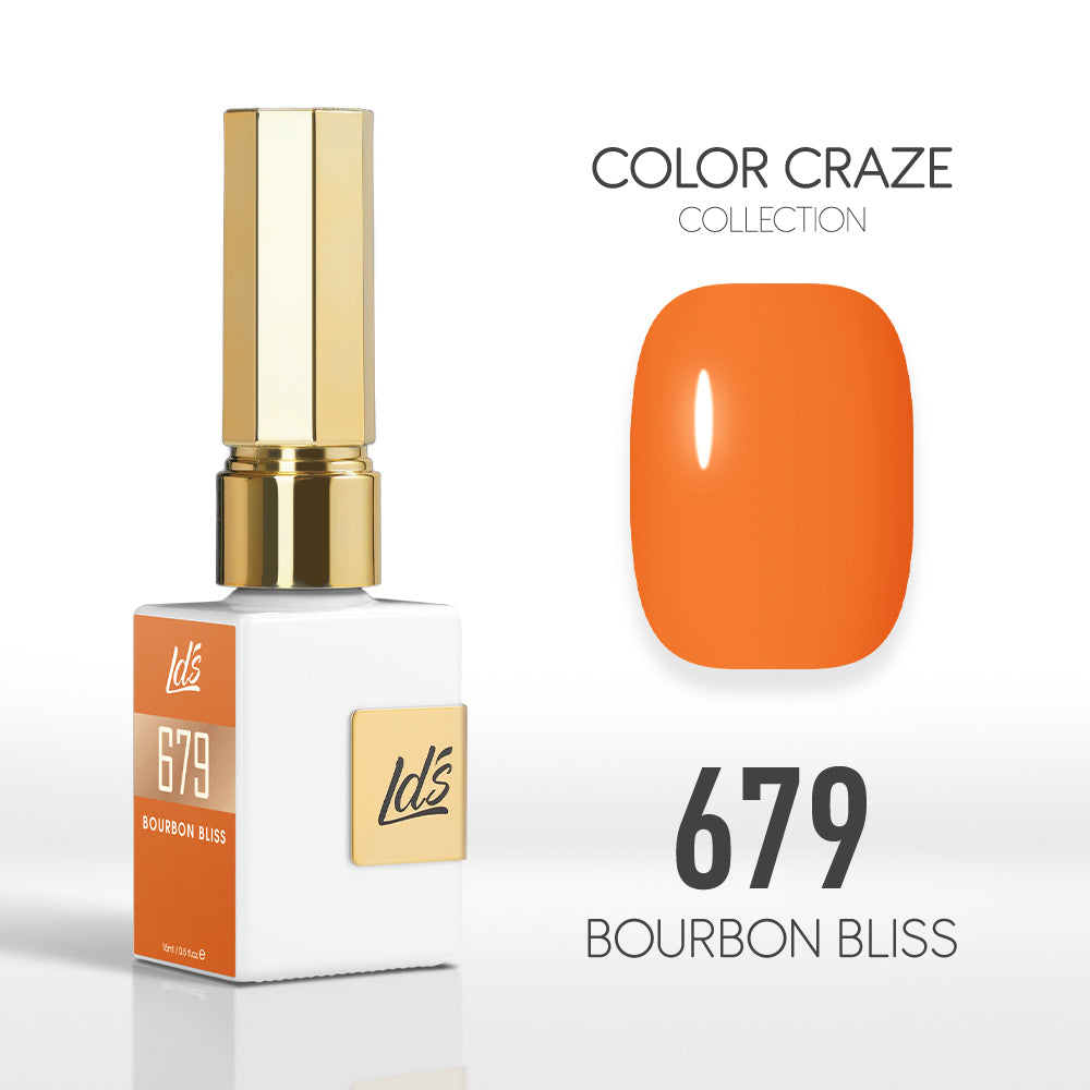 LDS Color Craze Collection - 679 Bourbon Bliss - Gel Polish 0.5oz