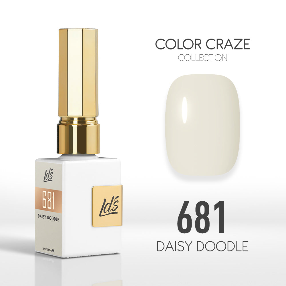 LDS Color Craze Collection - 681 Daisy Doodle - Gel Polish 0.5oz