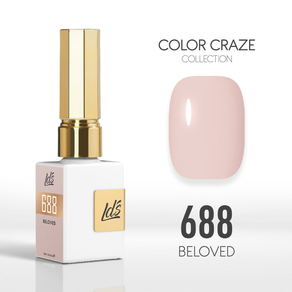 LDS Color Craze Collection - 688 Beloved - Gel Polish 0.5oz