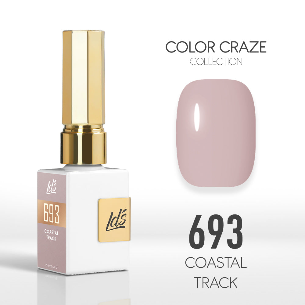 LDS Color Craze Collection - 693 Coastal Track - Gel Polish 0.5oz
