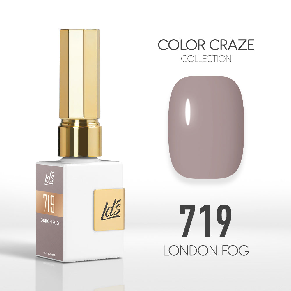 LDS Color Craze Collection - 719 London Fog - Gel Polish 0.5oz