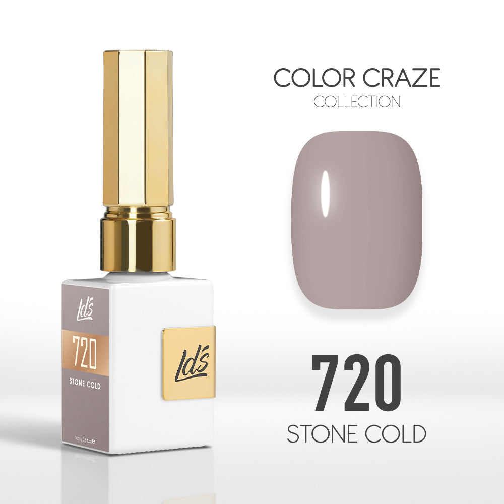 LDS Color Craze Collection - 720 Stone Cold - Gel Polish 0.5oz