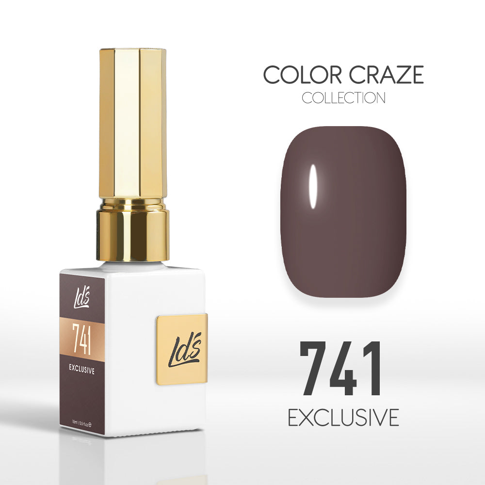 LDS Color Craze Collection - 741 Exclusive - Gel Polish 0.5oz