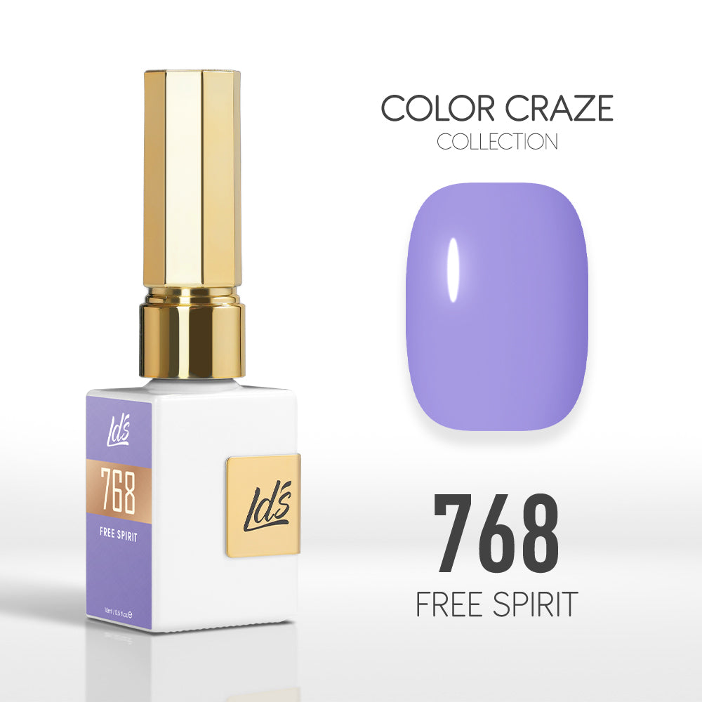 LDS Color Craze Collection - 768 Free Spirit - Gel Polish 0.5oz