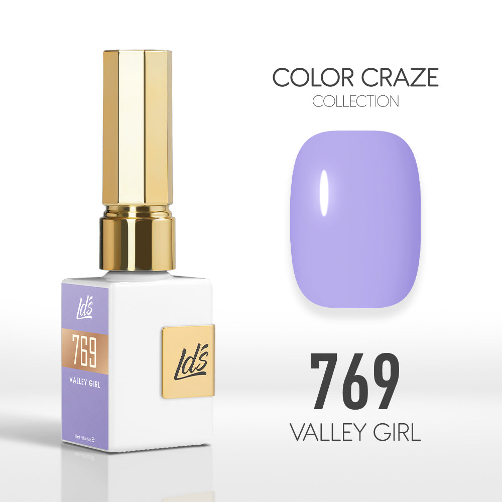 LDS Color Craze Collection - 769 Valley Girl - Gel Polish 0.5oz