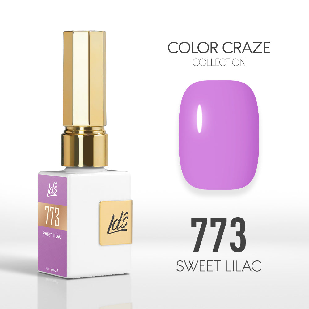 LDS Color Craze Collection - 773 Sweet Lilac - Gel Polish 0.5oz