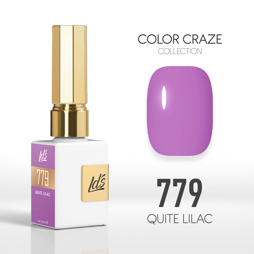 LDS Color Craze Collection - 779 Quite Lilac - Gel Polish 0.5oz