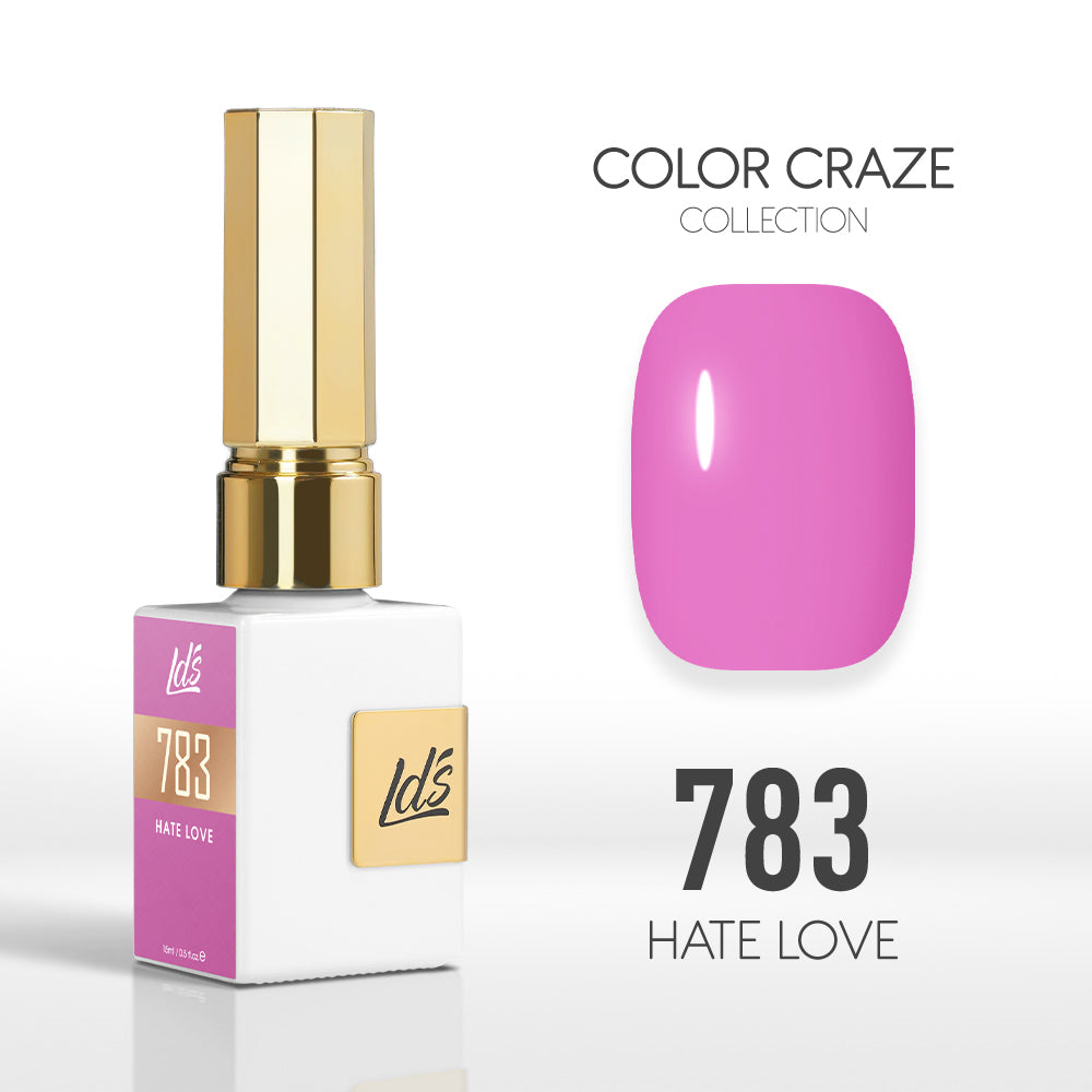 LDS Color Craze Collection - 783 Hate Love - Gel Polish 0.5oz
